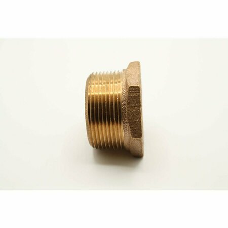 Thrifco Plumbing 1/2 X 3/8 Brass Bushing 9318058